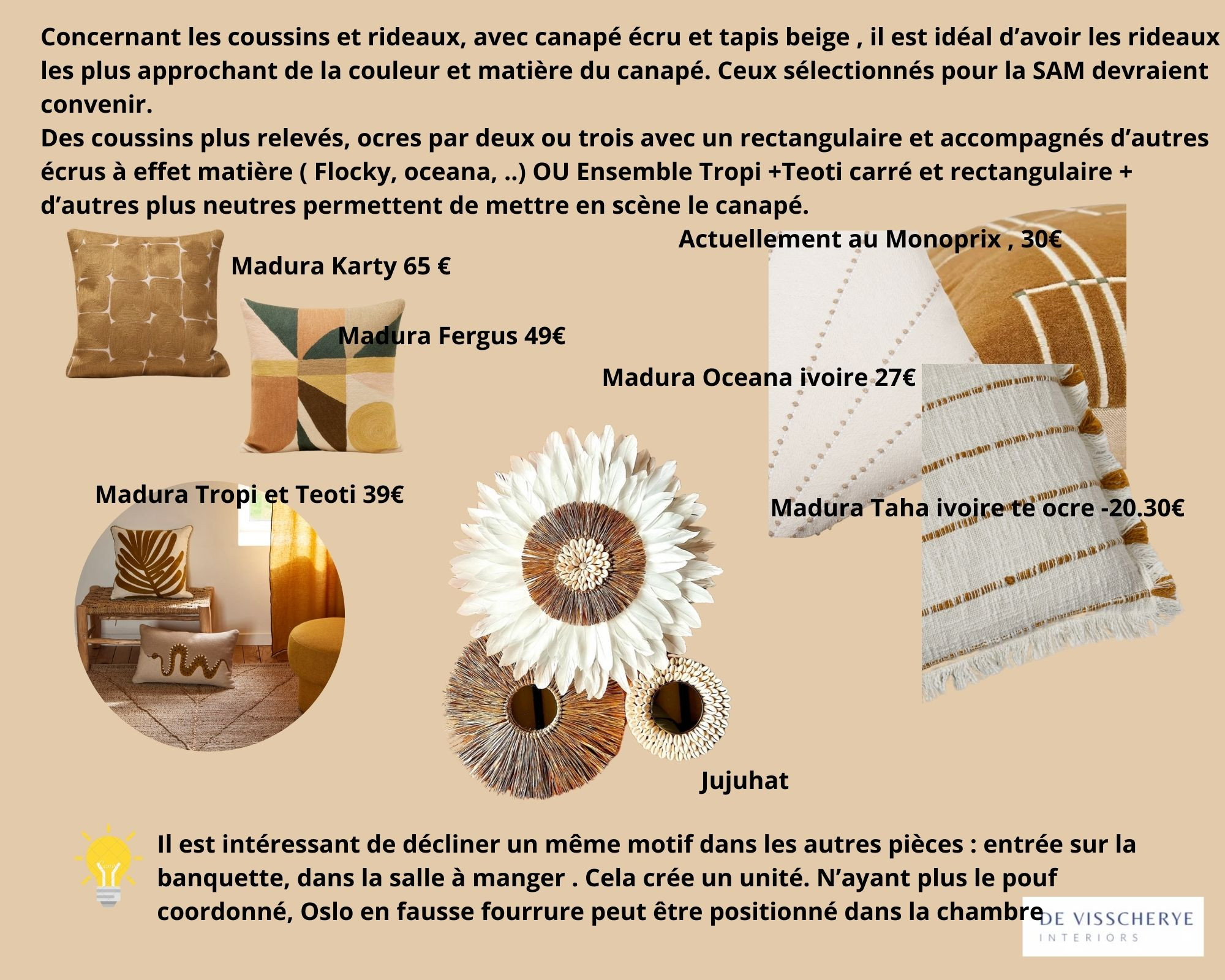 Aménagement et décoration d'un appartement sur plan