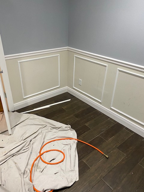 Painting & Wainscoting Office Upgrade