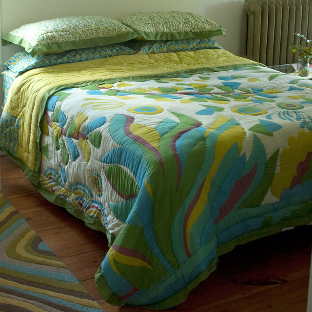 Garden Quilt By Angela Adams Eclectic Quilts And Sets Garden Quilt By Angela Adams