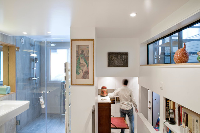 Maison DP Clamart eklektisk-vardagsrum