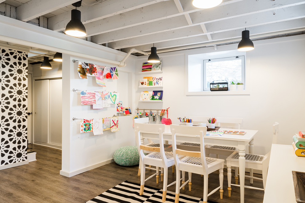 Design ideas for a contemporary kids' room in Boston.
