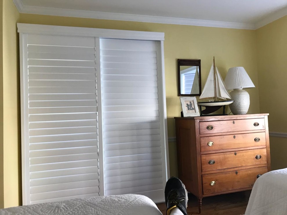 Plantation Shutters - Sliding Track Shutter - Bayhead, NJ