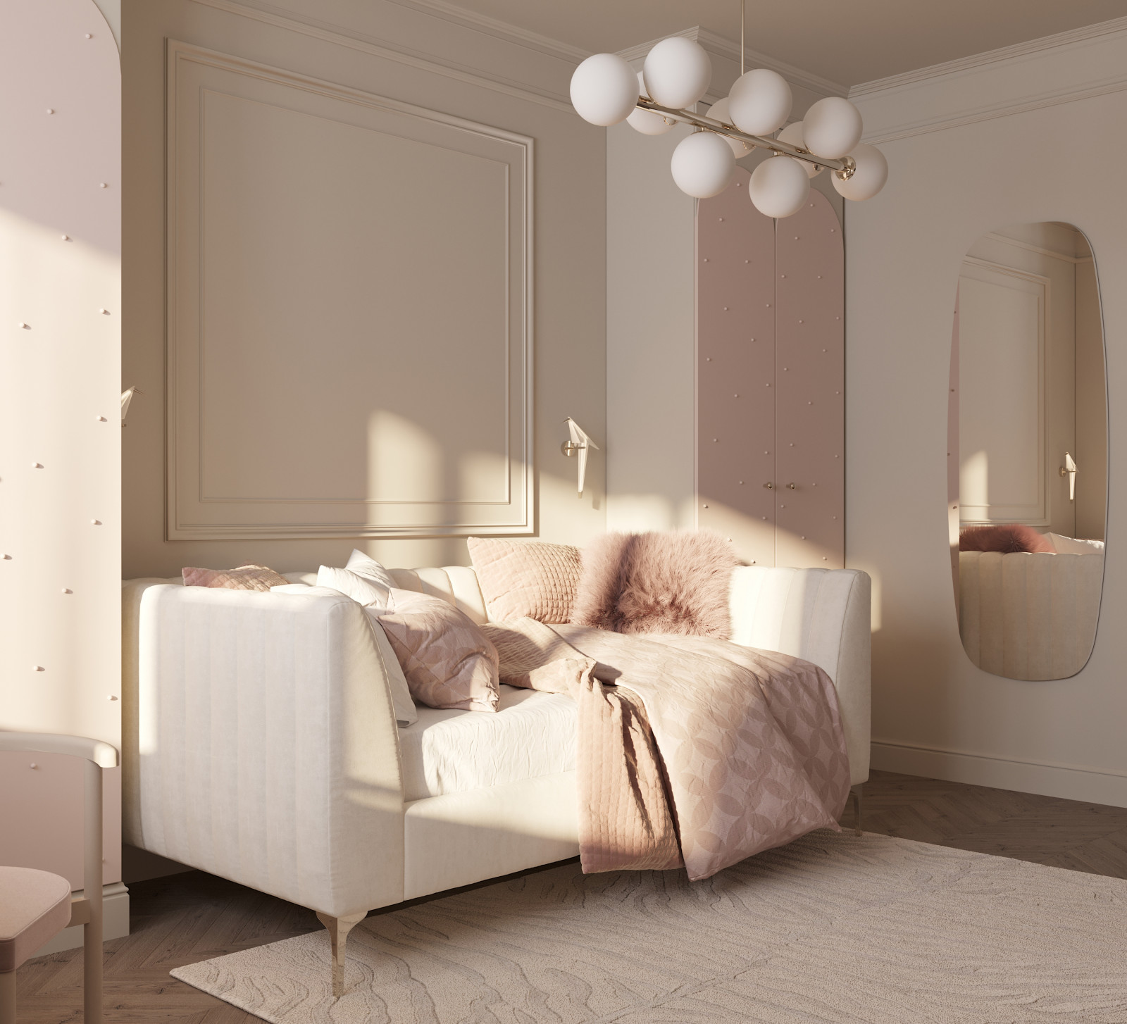 Комната для девочки-подростка, ЖК Микрогород "В лесу"