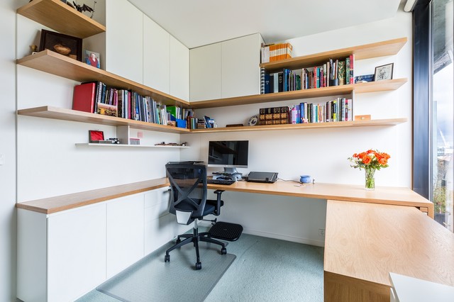 Minty Residence contemporary-home-office