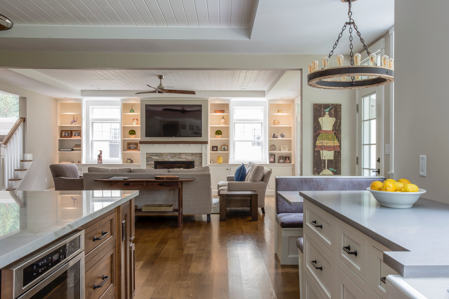 Needham Pond House Kitchen