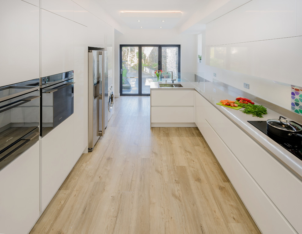Modern kitchen in Devon.