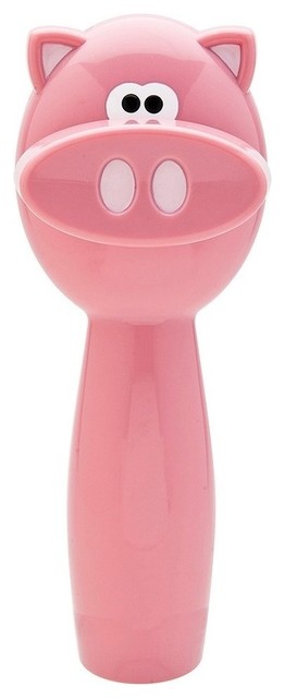 Joie Msc Oink Oink Piggy Can Opener Pink Contemporary Wine