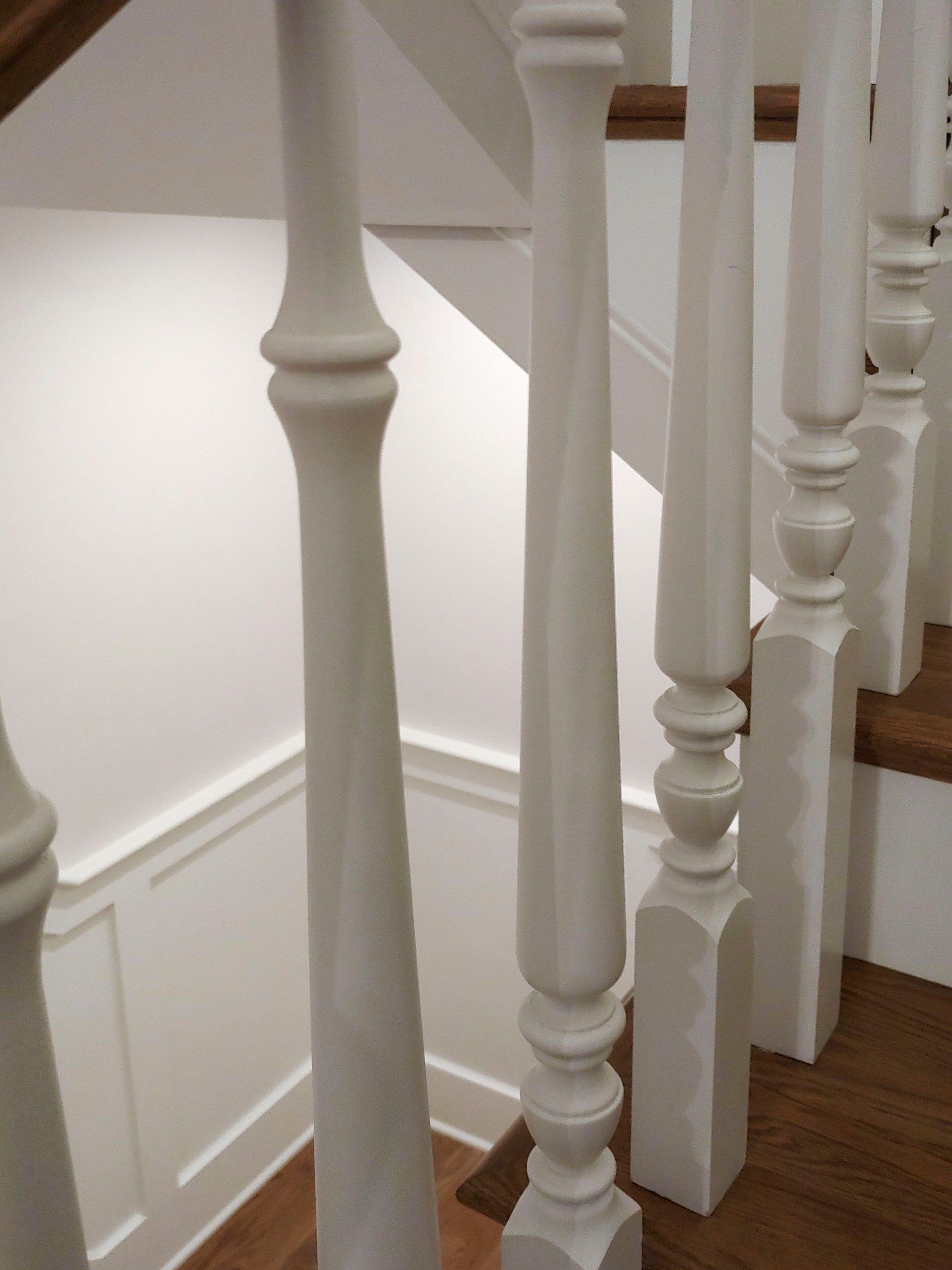 103_Classic Staircase with Stunning Handcrafted Oak Railing System, Aldie VA 201