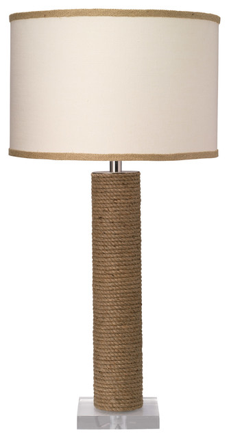 Jamie Young Cylinder Rope Table Lamp Base