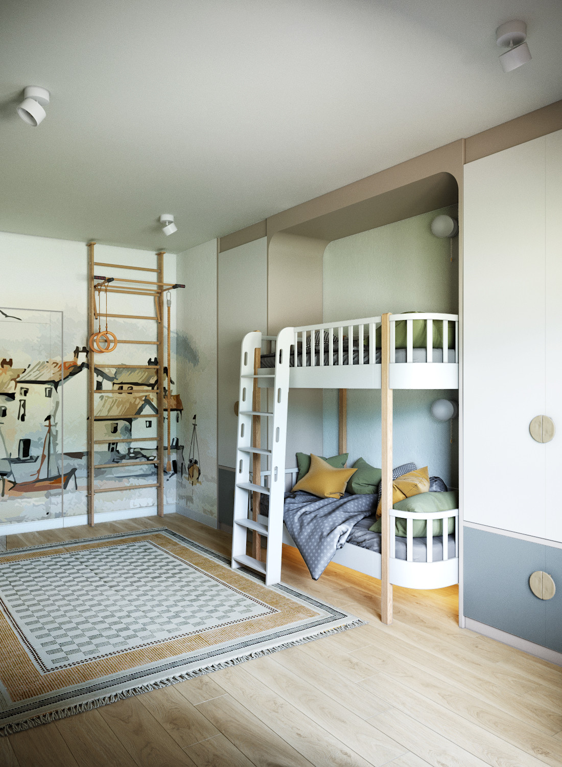 Квартира для семьи с 3мя детьми