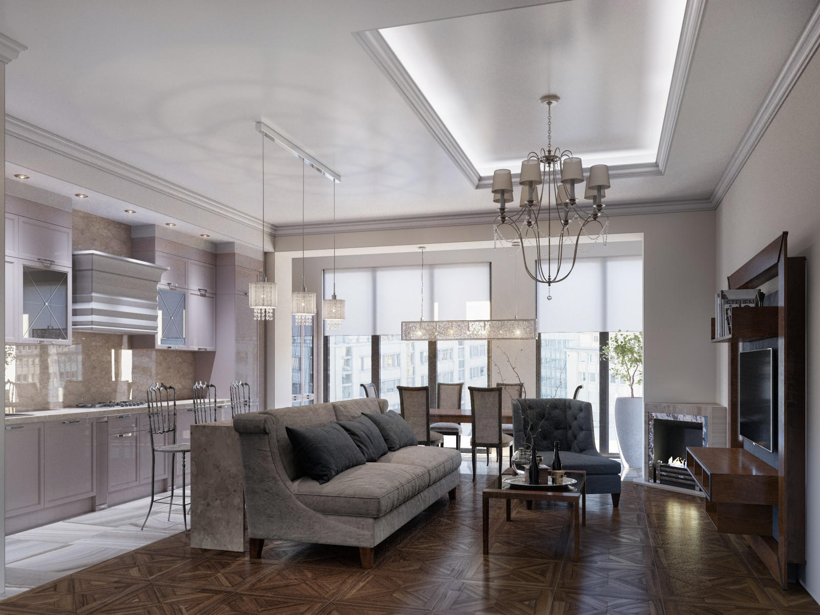 Лаванда в шоколаде