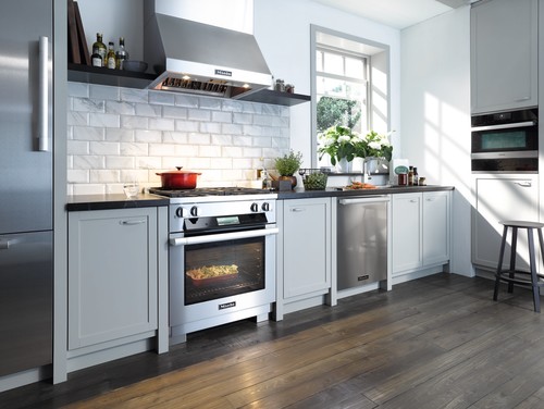 Miele pro range contemporary kitchen