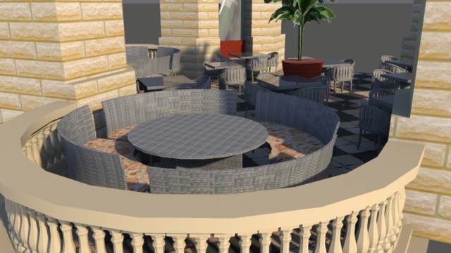 Commercial Interior - Echo Rig 3D Rendering rendering