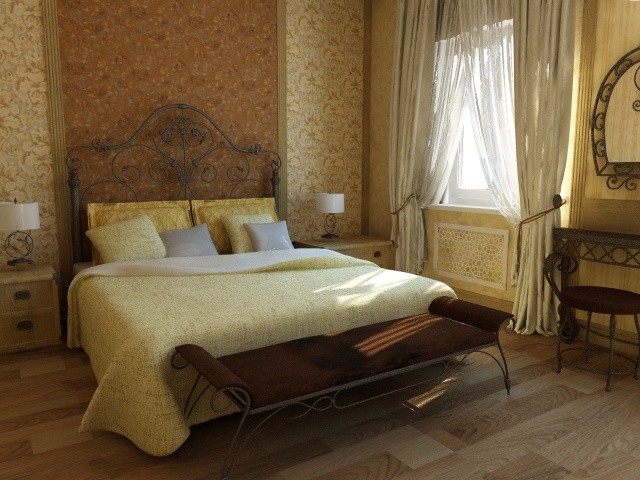 г.Буинск, спальня в стиле шалле