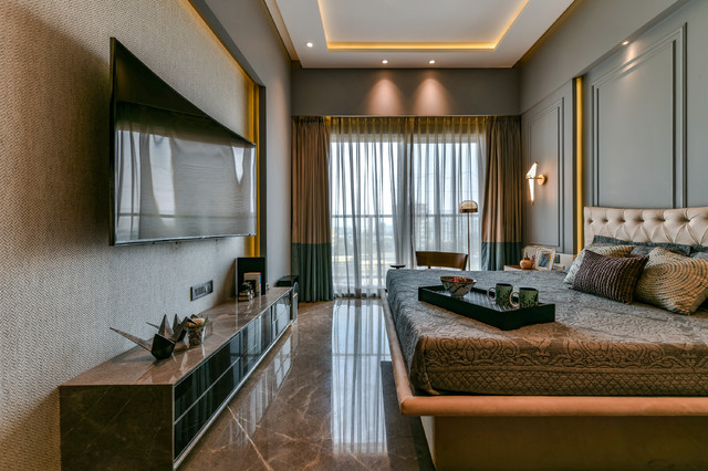 'N' House eclettico-camera-da-letto
