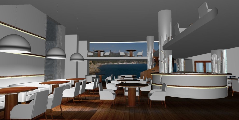 Концептуальный проект Ресторана Форд де винд  г. Москва