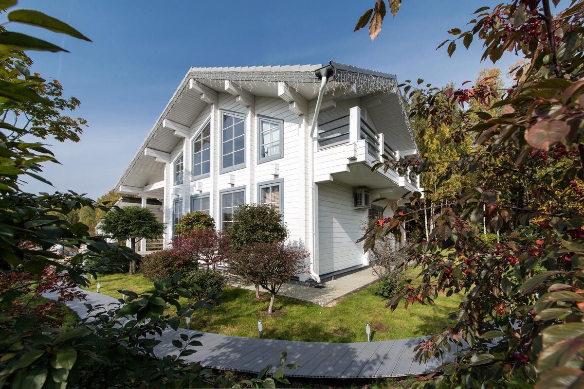 "Ольга" - дом из клееного бруса