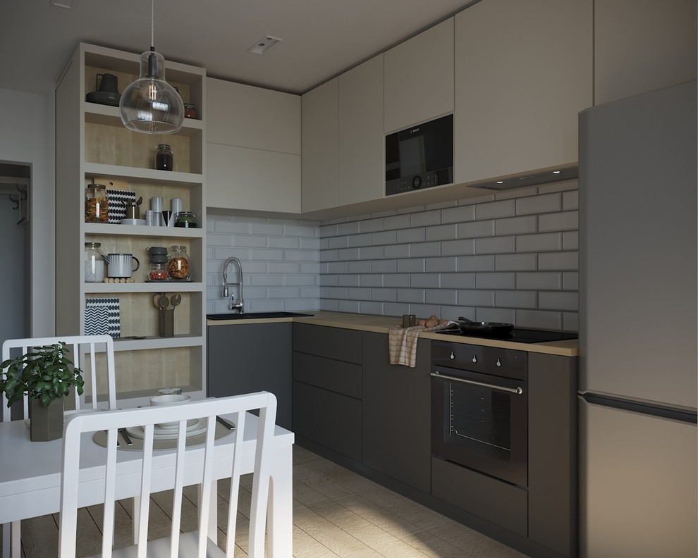 Дизайн-проект однокомнатной квартиры в скандинавском стиле