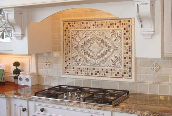 Transitional kitchen photo in Orange County