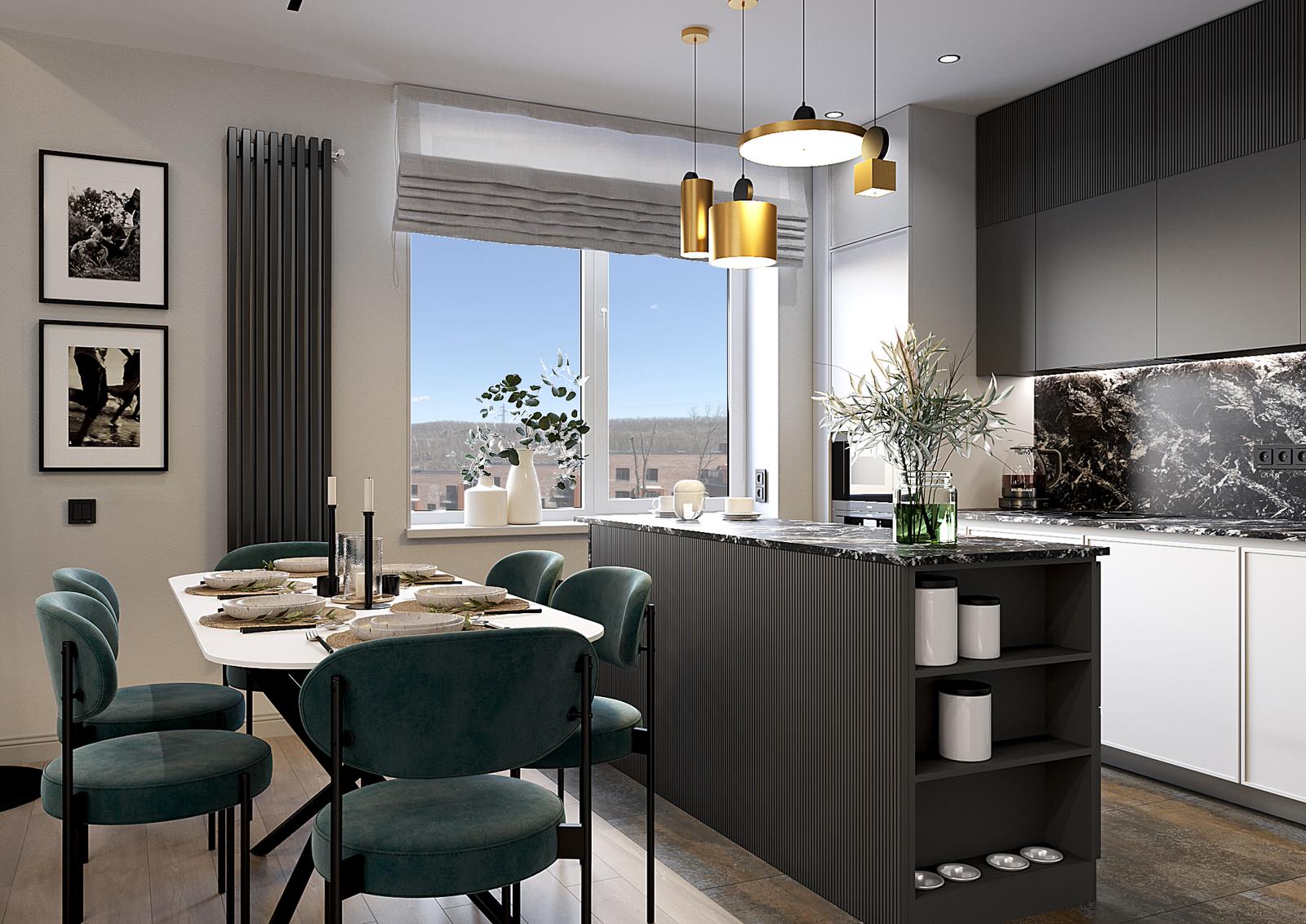 Шикарная квартира в 2 уровня