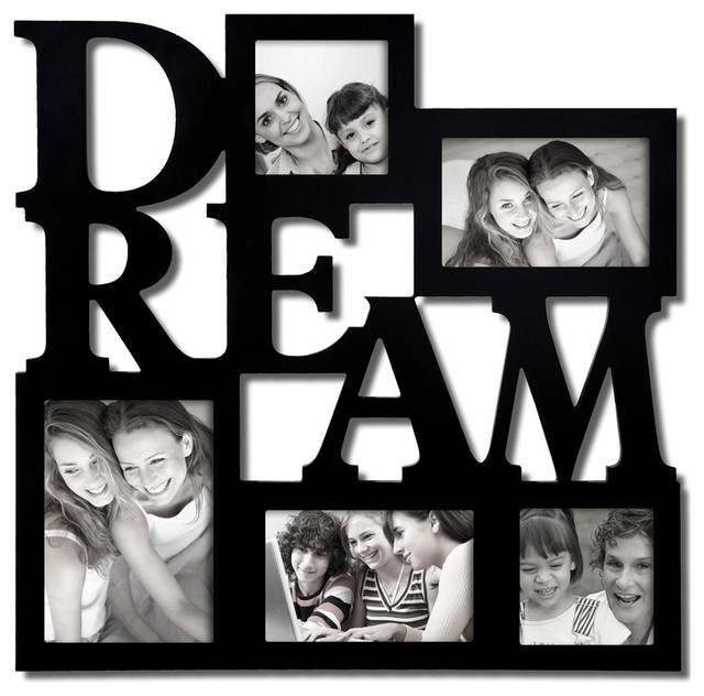 Adeco Dream 5 Opening Collage Picture Frame Contemporary Adeco Dream 5 Opening Collage Picture Frame Contemporary Frames By