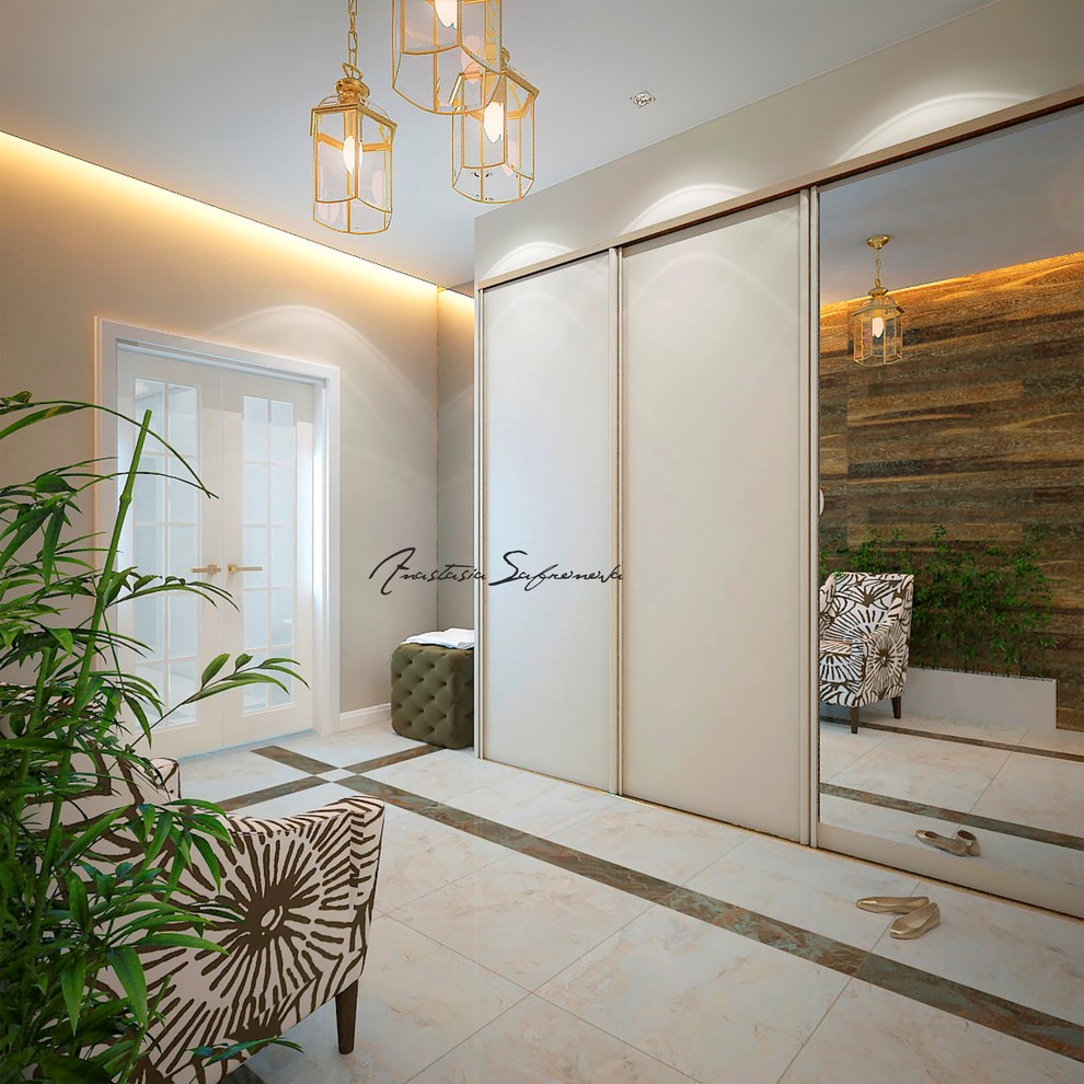 Дизайн интерьера первого этажа дома под Чебаркулем