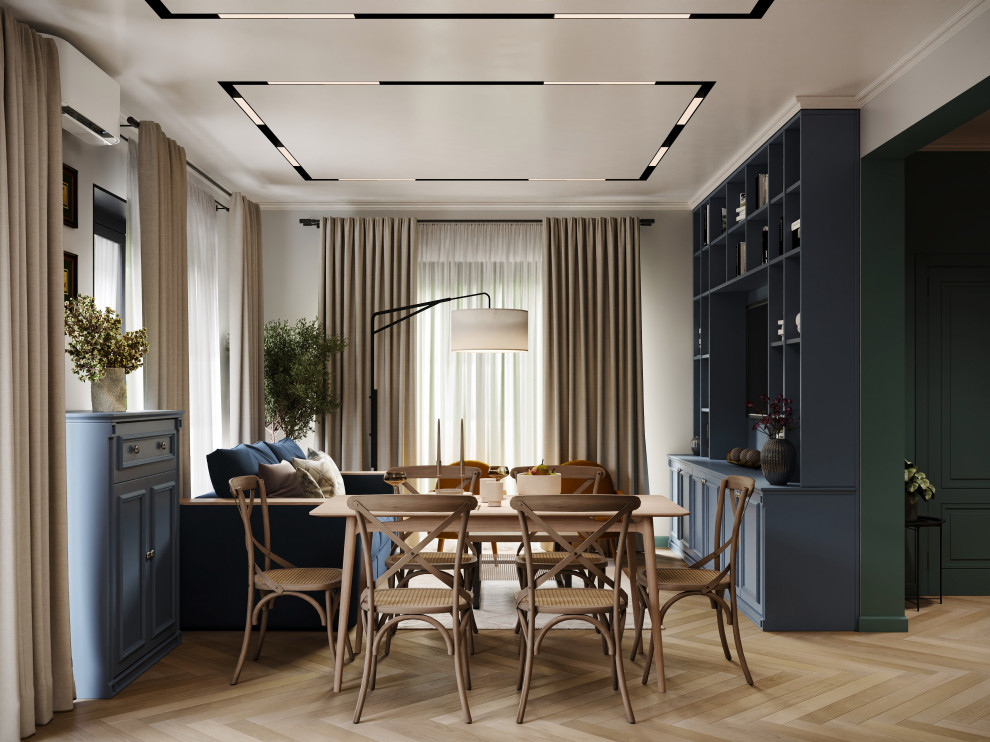 Дизайн-проект кухни-гостиной