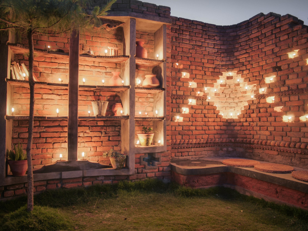 Design ideas for an asian home design in Melbourne.