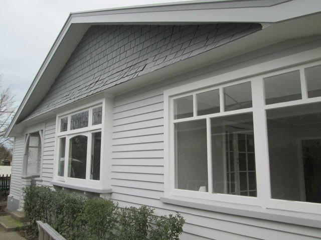 Weatherboard house exterior renovation - Traditional - Exterior