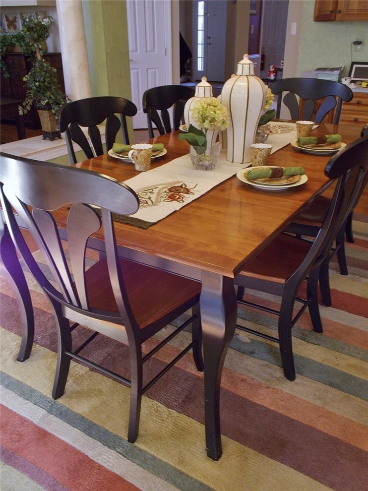Kid Friendly Yet Elegant Transitional Dining Room DC Metro by