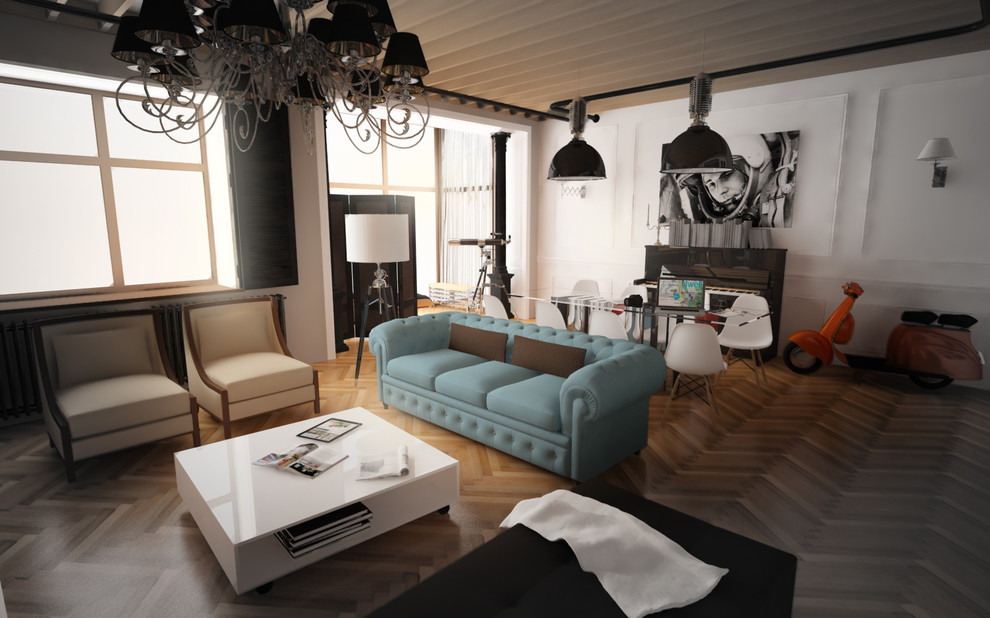 проект КВАРТИРЫ в стиле ЛОФТ