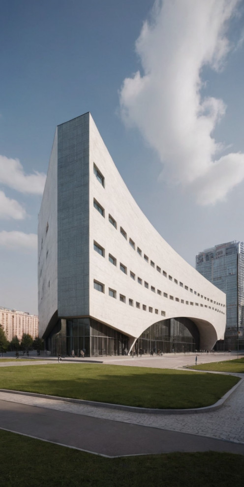 (re)MIXED : Многофункциональный выставочный центр : AI Modernism space