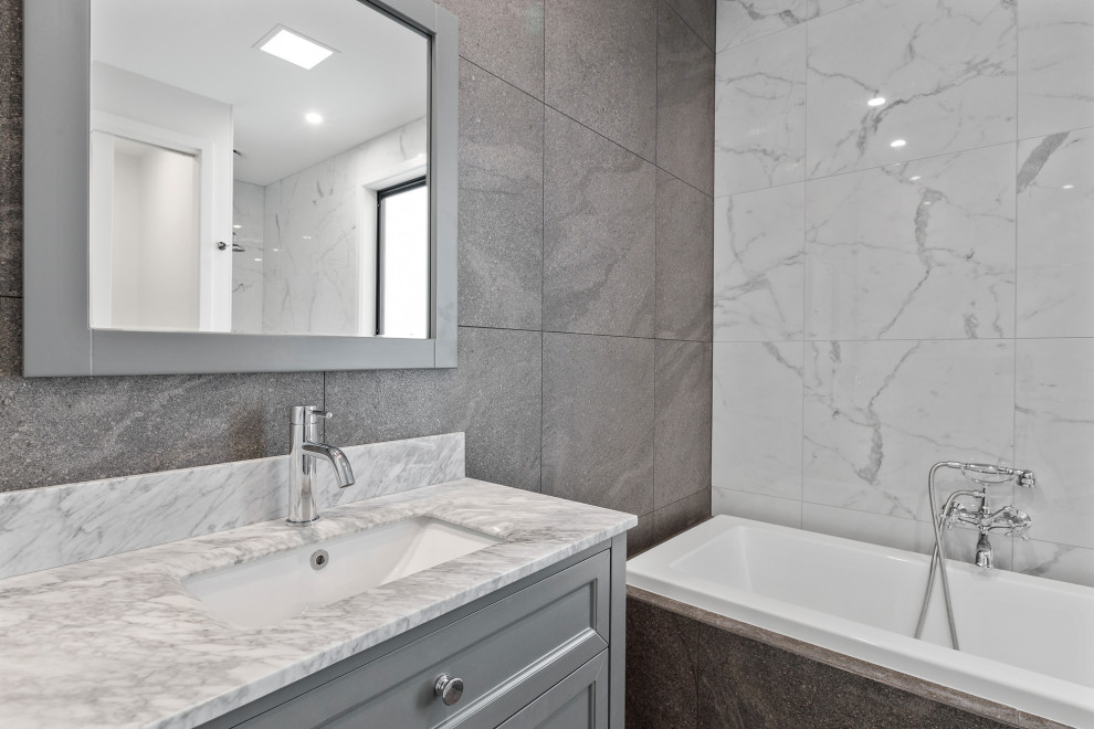 Modern bathroom in Geelong.