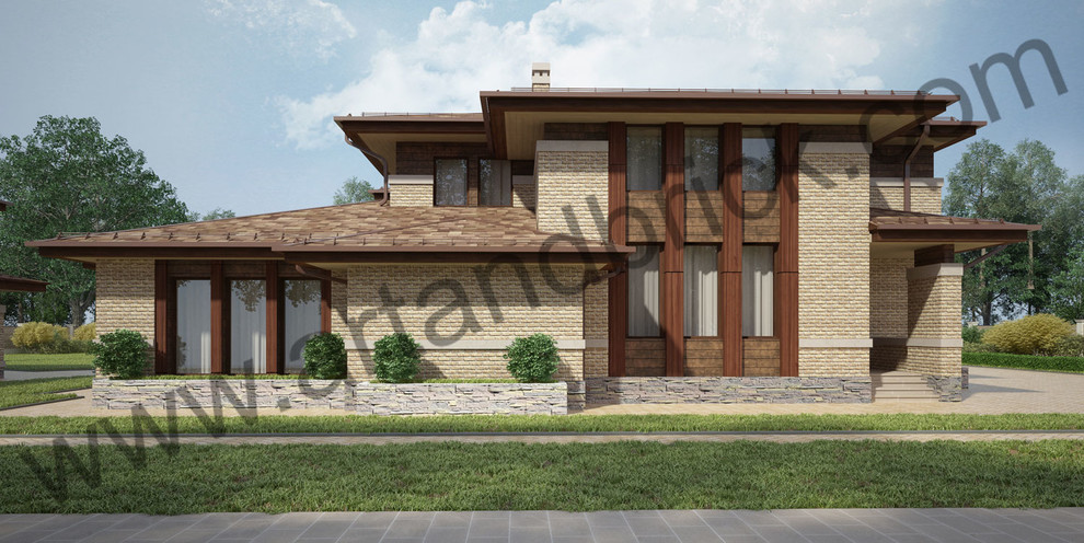 Загородный дом в стиле Прерий