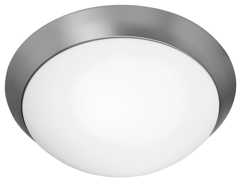 Access Lighting Cobalt LED Flush Mount 20626LEDDLPBS/OPL, Brushed