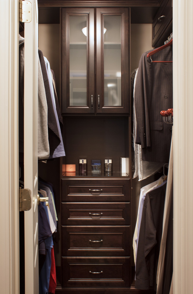 Pure Class: Men's Walk In Closet - Traditional - Closet - New York - by ...