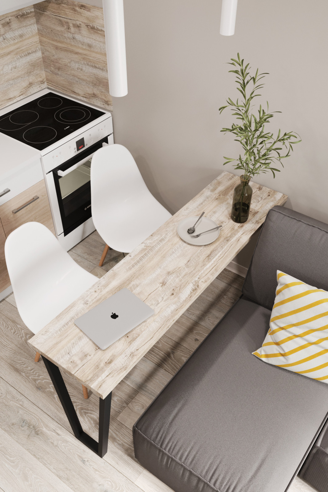 Кухня-гостиная