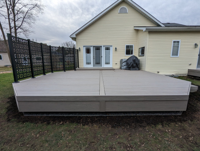 Cypress Custom Deck contemporary-terrace