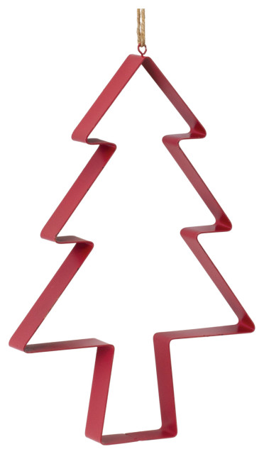 Star and Pine Tree Cookie Cutter Ornament (Set of 6)