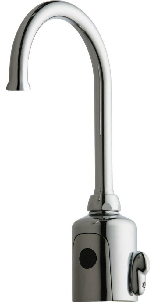 HyTronic Gooseneck Sink Faucet with Dual Beam Infrared Sensor