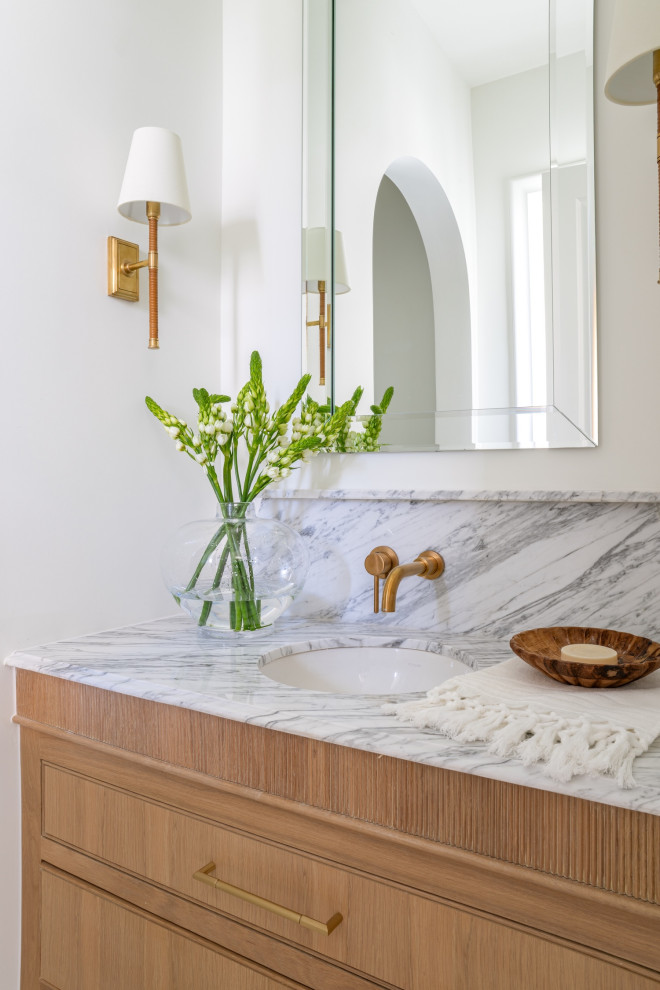Purdue - Beach Style - Powder Room - Dallas - by Jessica Koltun Home ...