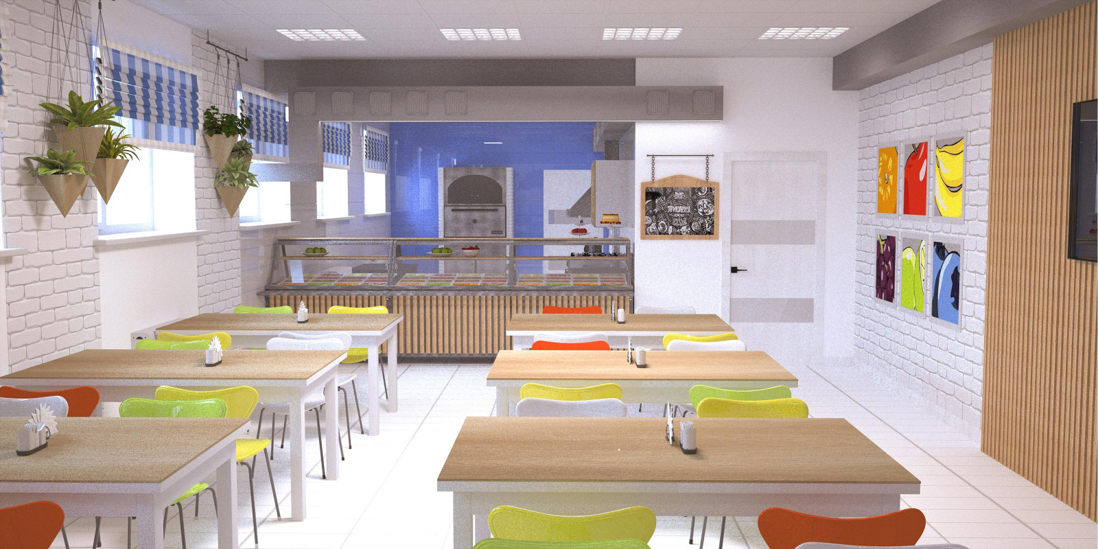 Дизайн интерьера МБОУ "ТЕРНОВСКАЯ СОШ"