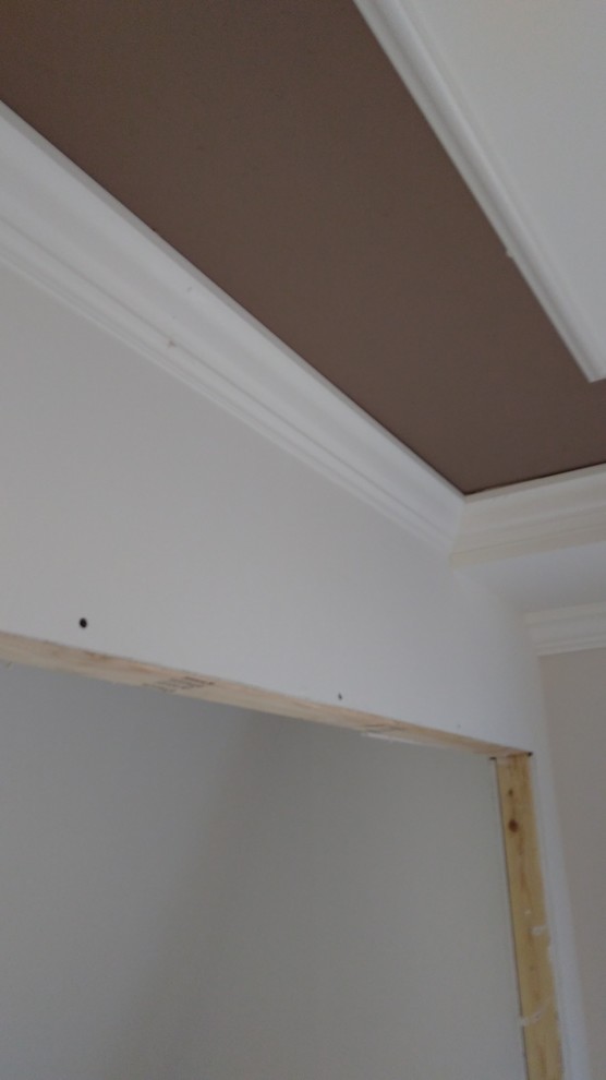 Caulking Crown Molding Popcorn Ceiling Shelly Lighting