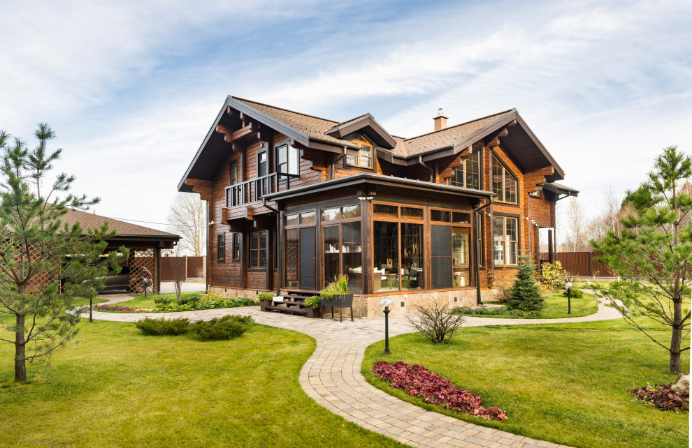 Дом из клееного бруса К-278-1