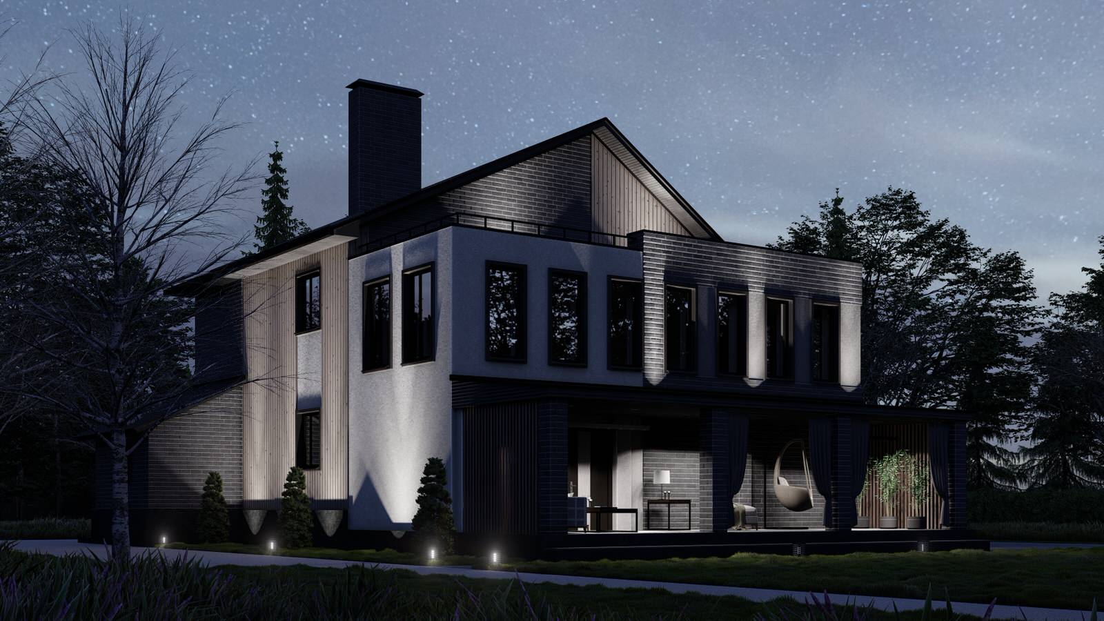 Проект реставрации коттеджа