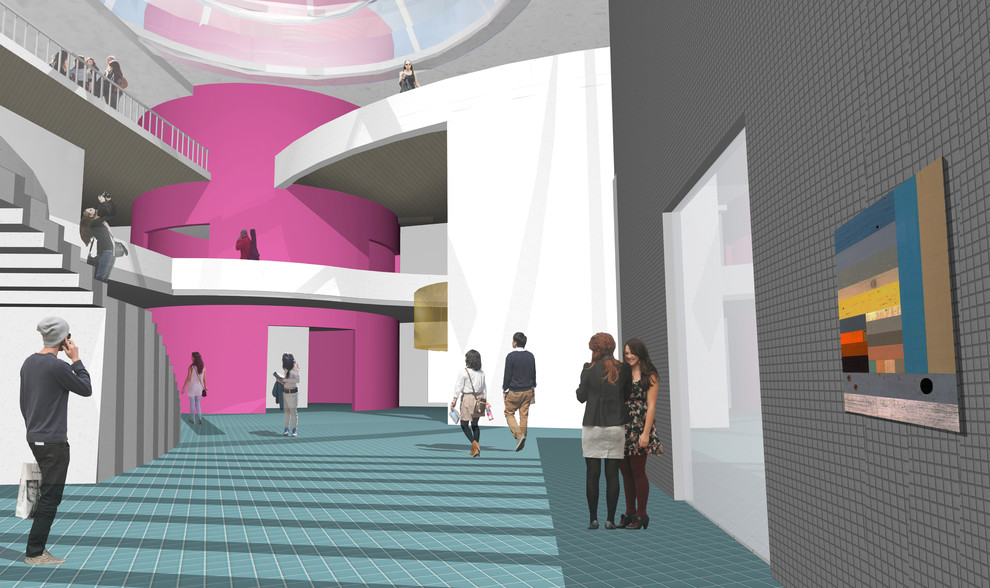 Школа для района "Евроград". Анастасия Ковалёва. Дипломный проект бакалавра.