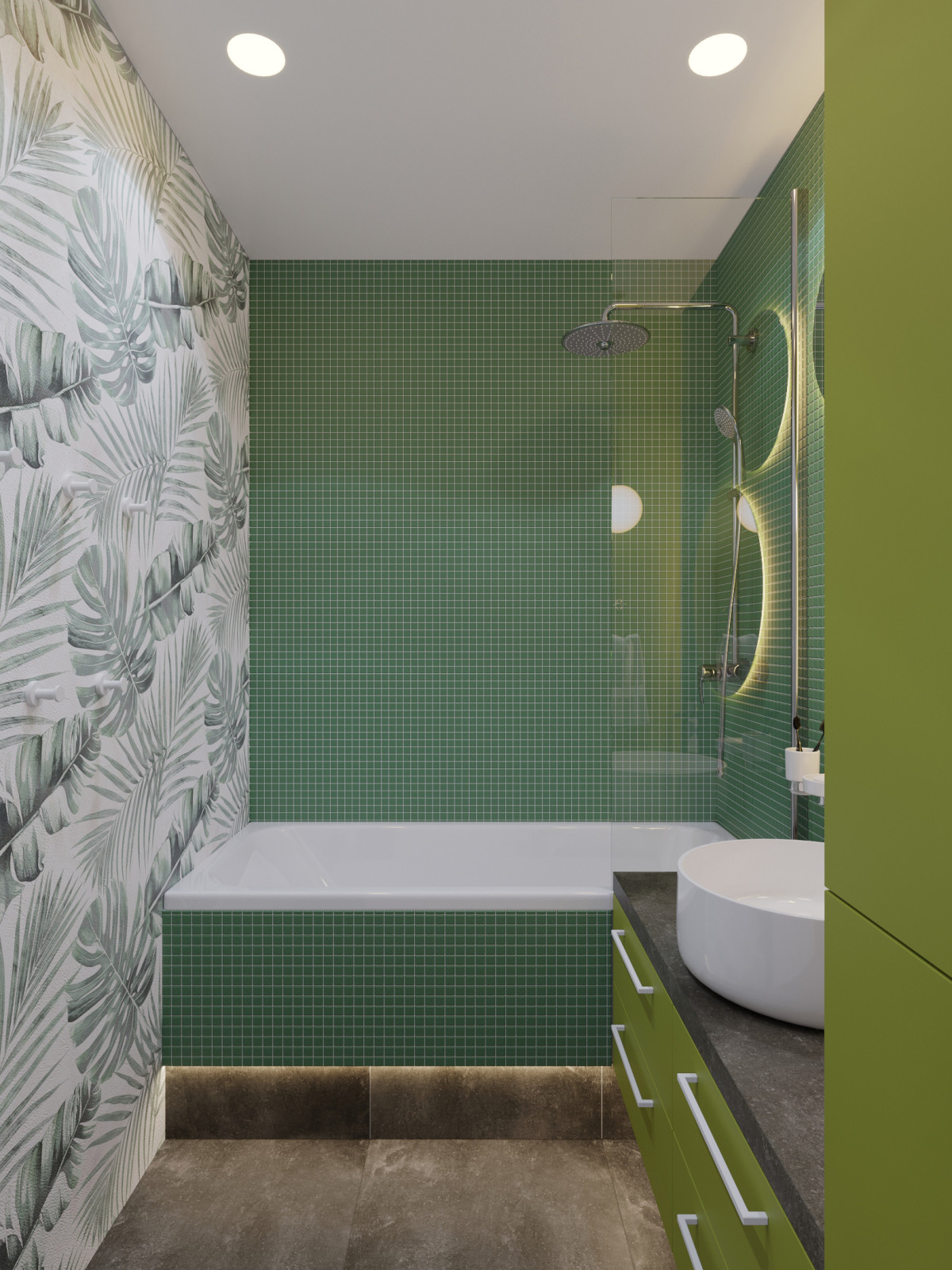 Дом Форм. Санузлы.