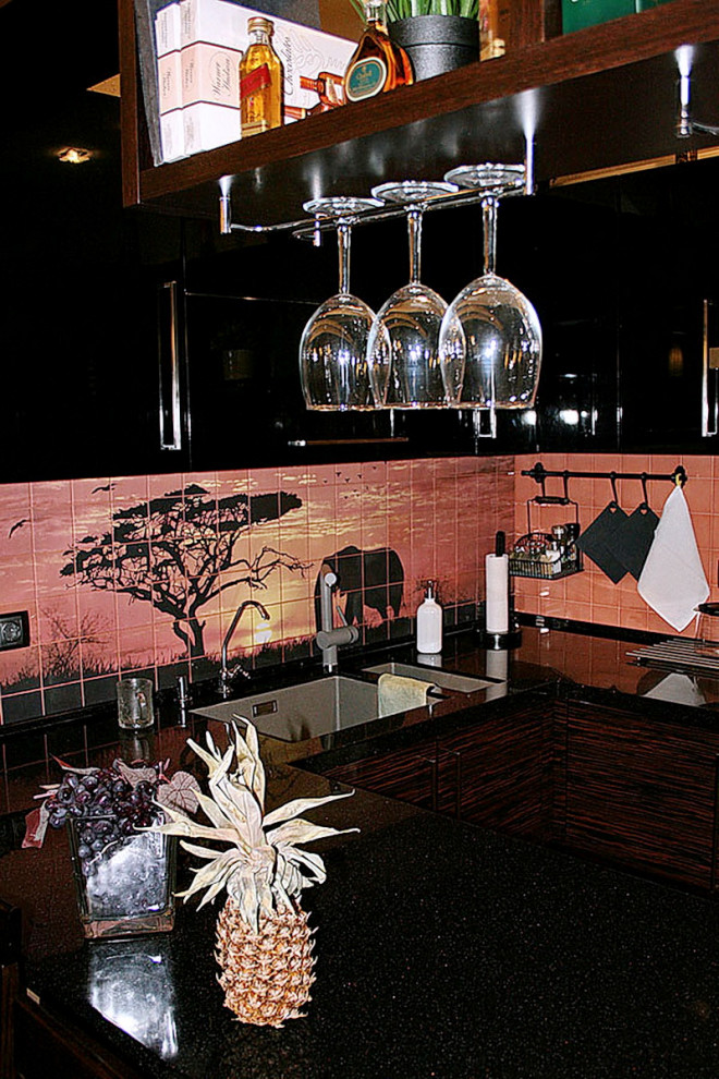 Квартира с африканскими мотивами в г. Обнинске.