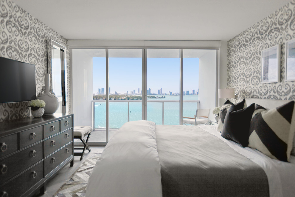 Bedroom in Miami.