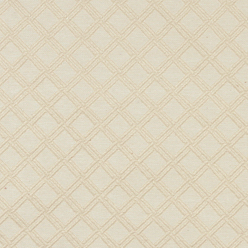 Off White Stitched Diamond Woven Matelasse Upholstery Grade Fabric By The Yard